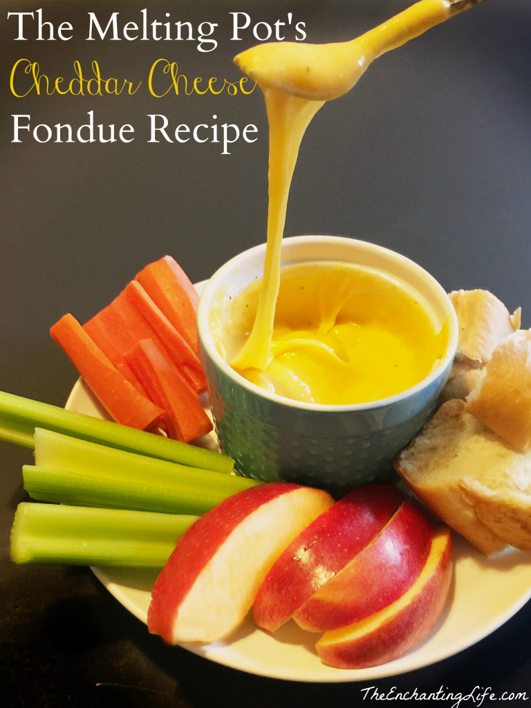 The Melting Pot's Cheddar Cheese Fondue Recipe