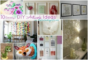 10 easy DIY Artwork Ideas